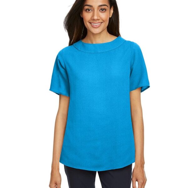 Women's Perfect Fit™ Boat Neck Blouse Thumbnail